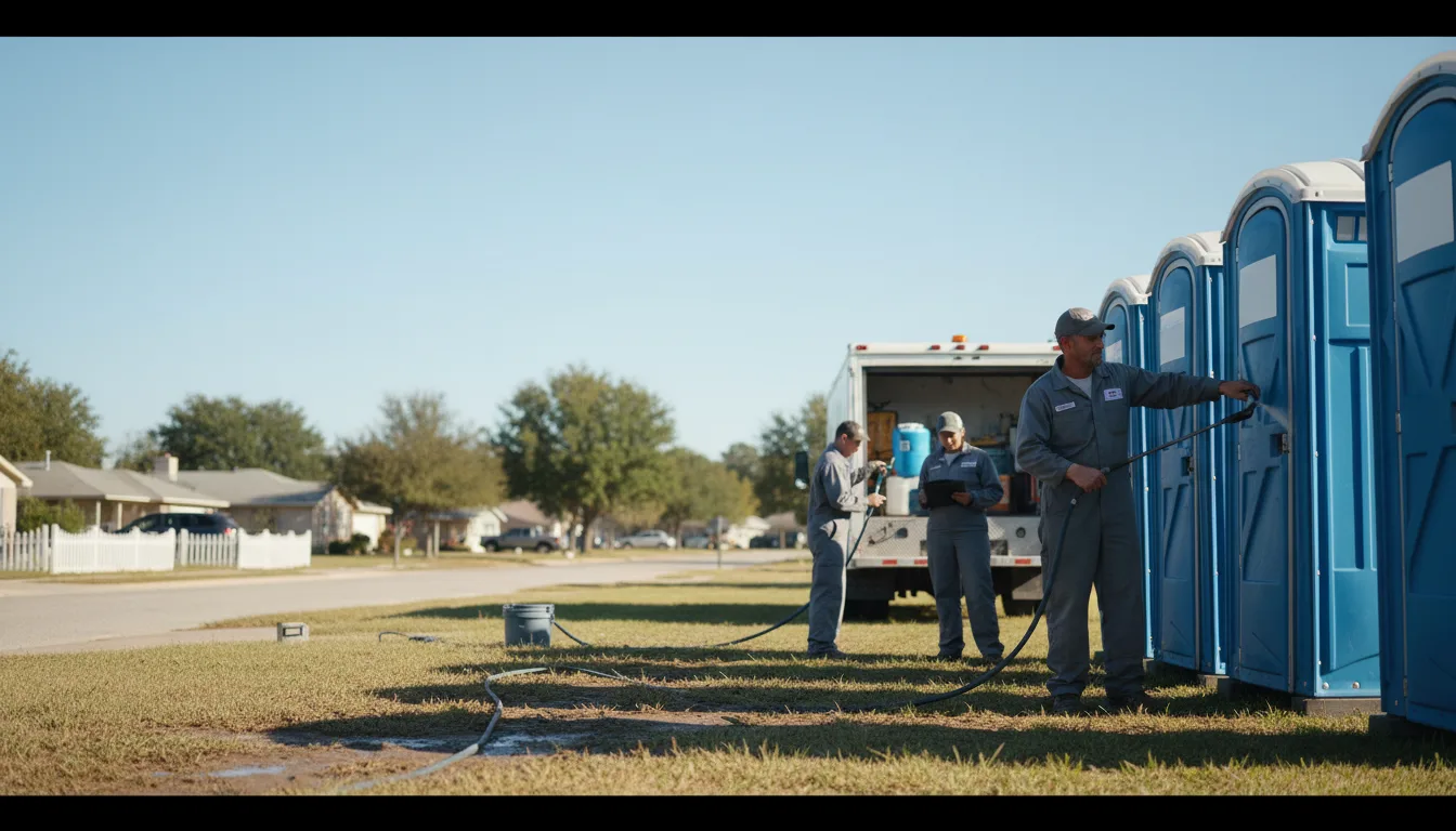 Long-Term Portable Toilet Rental in Lima, IL near me